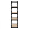 VEVOR Storage Shelves, 2000 lbs, 5 Tier Garage Storage Shelving, 16" D x 32" W x 62.8" H Adjustable Metal Shelves for Garage Shelves Utility Rack Shelf, Ideal for Kitchen, Warehouse, Basement, Black