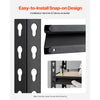 VEVOR Storage Shelves, 2000 lbs, 5 Tier Garage Storage Shelving, 16" D x 36" W x 71.4" H Adjustable Metal Shelves for Garage Shelves Utility Rack Shelf, Ideal for Kitchen, Warehouse, Basement, Black