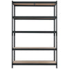 VEVOR Storage Shelves, 5-Tier Adjustable, 3000 lbs Capacity, Heavy Duty Garage Storage Shelving Unit, Metal Utility Rack Shelf, for Garage Workshop Warehouse Basement, 48.35" W x 24.37" D x 71.38" H