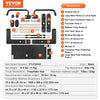 VEVOR Murphy Bed Kit, Twin Size, Deluxe DIY Wall Bed Mechanical Hardware Kit, Pneumatic Lever Heavy Duty Bed Frame Support, Folding Cabinet Wall Bed Space Saving Design for Guestroom, Easy to Build