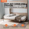 VEVOR Murphy Bed Kit, Full Size, Deluxe DIY Wall Bed Mechanical Hardware Kit, Pneumatic Lever Heavy Duty Bed Frame Support, Folding Cabinet Wall Bed Space Saving Design for Guestroom, Easy to Build