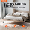 VEVOR Murphy Bed Kit, Full Size, Vertical Deluxe DIY Wall Bed Mechanical Hardware Kit, Pneumatic Lever Heavy Duty Bed Frame Support, Folding Cabinet Wall Bed Space Saving Design for Guestroom