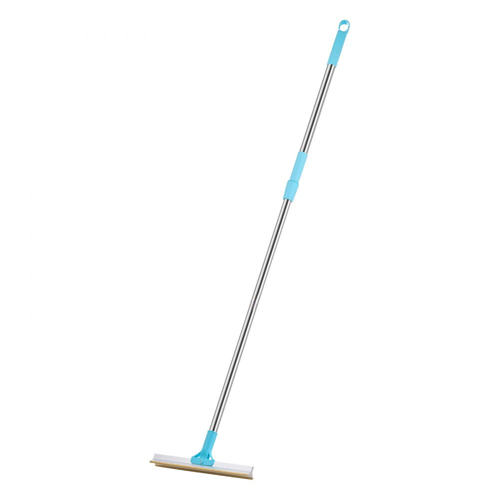 VEVOR Pet Hair Carpet Rake, 35.83-55.51 in Adjustable Long Handle Pet Hair Removal Broom, Reusable Advanced Lint Remover Scraper Dog Cat Fur Cleaning, for Carpet Rugs Mats Couch Furniture Cat Tree