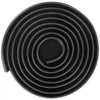 VEVOR Garage Door Threshold Seal Strip, 12 FT Universal Garage Door Floor Seal Strip with Adhesive, Garage Door Bottom Weatherproof Strip, Upgraded Thick PVC DIY Weather Stripping Replacement, Black