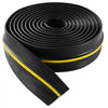 VEVOR Garage Door Threshold and Bottom Seals Kit, 20 FT U Shape+O Ring Universal Garage Door Bottom Seal Weatherstrip PVC, Combine with Weatherproof Garage Threshold Seal Strip with Adhesive, Black