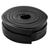 VEVOR Garage Door Threshold and Bottom Seals Kit, 20 FT U Shape+O Ring Universal Garage Door Bottom Seal Weatherstrip PVC, Combine with Weatherproof Garage Threshold Seal Strip with Adhesive, Black