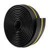 VEVOR Garage Door Threshold and Bottom Seals Kit, 20 FT U Shape+O Ring Universal Garage Door Bottom Seal Weatherstrip PVC, Combine with Weatherproof Garage Threshold Seal Strip with Adhesive, Black