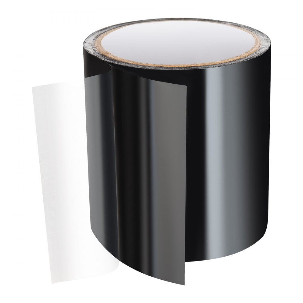 VEVOR Waterproof Patch and Seal Tape, 4 inch x 10 ft, Pack of 2, Weather-Resistant Waterproof Tape for Leaks and Repairs, Peel and Stick Easy Indoor and Outdoor Use for Roof, Wall, and Pipe, Black