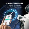 VEVOR Level 1+2 Portable EV Charger, 16 Amp 120V or 240V, Electric Vehicle Charger with 28-Foot Charging Cable NEMA 6-20P Plug NEMA 5-15 Adapter, Plug-in Home EV Charging Station for SAE J1772 EVs