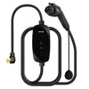 VEVOR Level 2 EV Charger, 32 Amp Adjustable Current, 240V Electric Vehicle Portable Charger with 25 ft Charging Cable, NEMA 14-50P Plug, LCD Display, Plug-in Home Car Charging Station for SAE J1772 EV