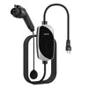 VEVOR Level 1&2 EV Charger, 16 Amp, Electric Vehicle Portable Charger with 25 ft Charging Cable, 120V-240V, NEMA 6-20P Plug NEMA 5-15 Adapter, LED Indicator, Home Car Charging Station for SAE J1772 EV