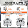 VEVOR KP96 Lathe Chuck, 4-Jaw 3.75" Diameter, Metal Lathe Chuck Turning Machine Accessories, Self-centering Tool, for Lathe, Precision Machining, Grinding Machines, Milling Machines