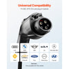 VEVOR EV Charger Extension Cable, 40Amp 21 ft J1772 Extension Cord Compatible with 120V-240V SAE J1772 Electric Vehicle Chargers, Level 1/Level 2 IP66 Heavy Duty Car Charging Cable with Carrying Bag