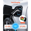 VEVOR EV Charger Extension Cable, 40Amp 21 ft J1772 Extension Cord Compatible with 120V-240V SAE J1772 Electric Vehicle Chargers, Level 1/Level 2 IP66 Heavy Duty Car Charging Cable with Carrying Bag