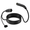 VEVOR EV Charger Extension Cable for Tesla, 48Amp 21 ft Max 240V 11.52 kW with NACS Plug, EV Extension Cord for Level 1/2 Tesla Mobile/Wall Connector/Destination Charger, Model Y/X/3/S, Carrying Bag
