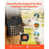 VEVOR Hay Bag for Horses, 21.65 x 7.28 x 25.2 in, 1.81 x 1.81 in Holes, Premium Nylon Construction with PVC Waterproof Coating, Adjustable Hanging Straps and Metal Hooks, Slow Feed Hay Bag for Horses