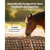VEVOR Round Bale Hay Net, 4.92 x 4.92 x 4.92 ft, 1.5 inch Holes, PE Material, Knotless Design, with Zip Ties, Needle Shuttle, Repair Twine and Storage Bag, Slow Feeder Round Bale Net for Horses
