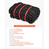 VEVOR Round Bale Hay Net, 5.91 x 5.91 x 5.91 ft, 1.5 inch Holes, PE Material, Knotless Design, with Zip Ties, Needle Shuttle, Repair Twine and Storage Bag, Slow Feeder Round Bale Net for Horses
