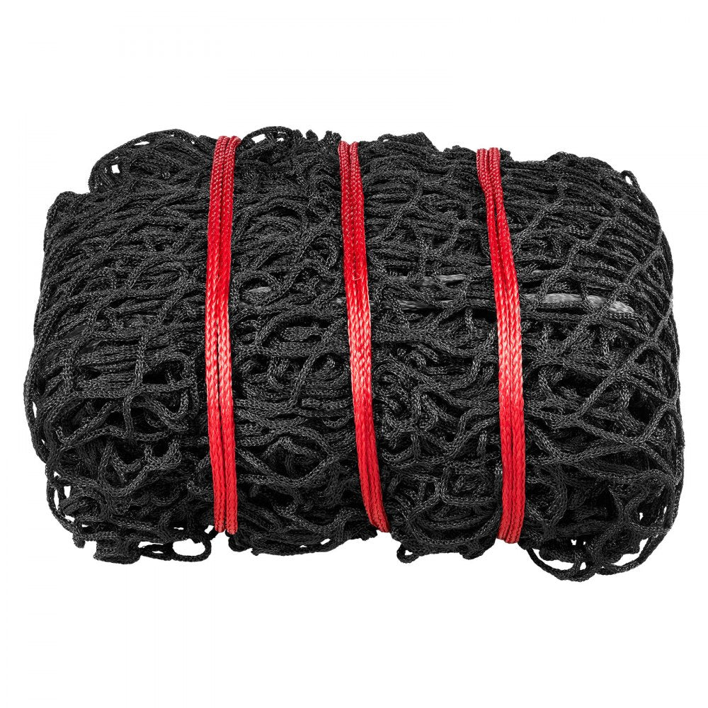 VEVOR Round Bale Hay Net, 5.91 x 5.91 x 5.91 ft, 1.5 inch Holes, PE Material, Knotless Design, with Zip Ties, Needle Shuttle, Repair Twine and Storage Bag, Slow Feeder Round Bale Net for Horses