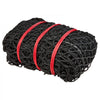 VEVOR Round Bale Hay Net, 5.91 x 5.91 x 5.91 ft, 1.65 inch Holes, PE Material, Knotless Design, with Zip Ties, Needle Shuttle, Repair Twine and Storage Bag, Slow Feeder Round Bale Net for Horses