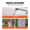 VEVOR Boat Anchor Hook, 304 Stainless Steel Slide Anchor, Knotless Anchor System with Quick Release, Boat Anchor Hook Clips for 3/8" - 5/8" Boat Anchor Rope, Easy to Use, Holds 3700 LBS