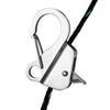 VEVOR Boat Anchor Hook, 304 Stainless Steel Slide Anchor, Knotless Anchor System with Quick Release, Boat Anchor Hook Clips for 3/8" - 5/8" Boat Anchor Rope, Easy to Use, Holds 3700 LBS