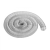 VEVOR Dust Collection Hose, 4'' x 20', Thickened PVC Material Puncture-Resistant Flexible Clear Hose with Carbon Steel Wire Coil 4 x 304 Stainless Clamps, for Table Saw, Band Saw, Planer, Jointer