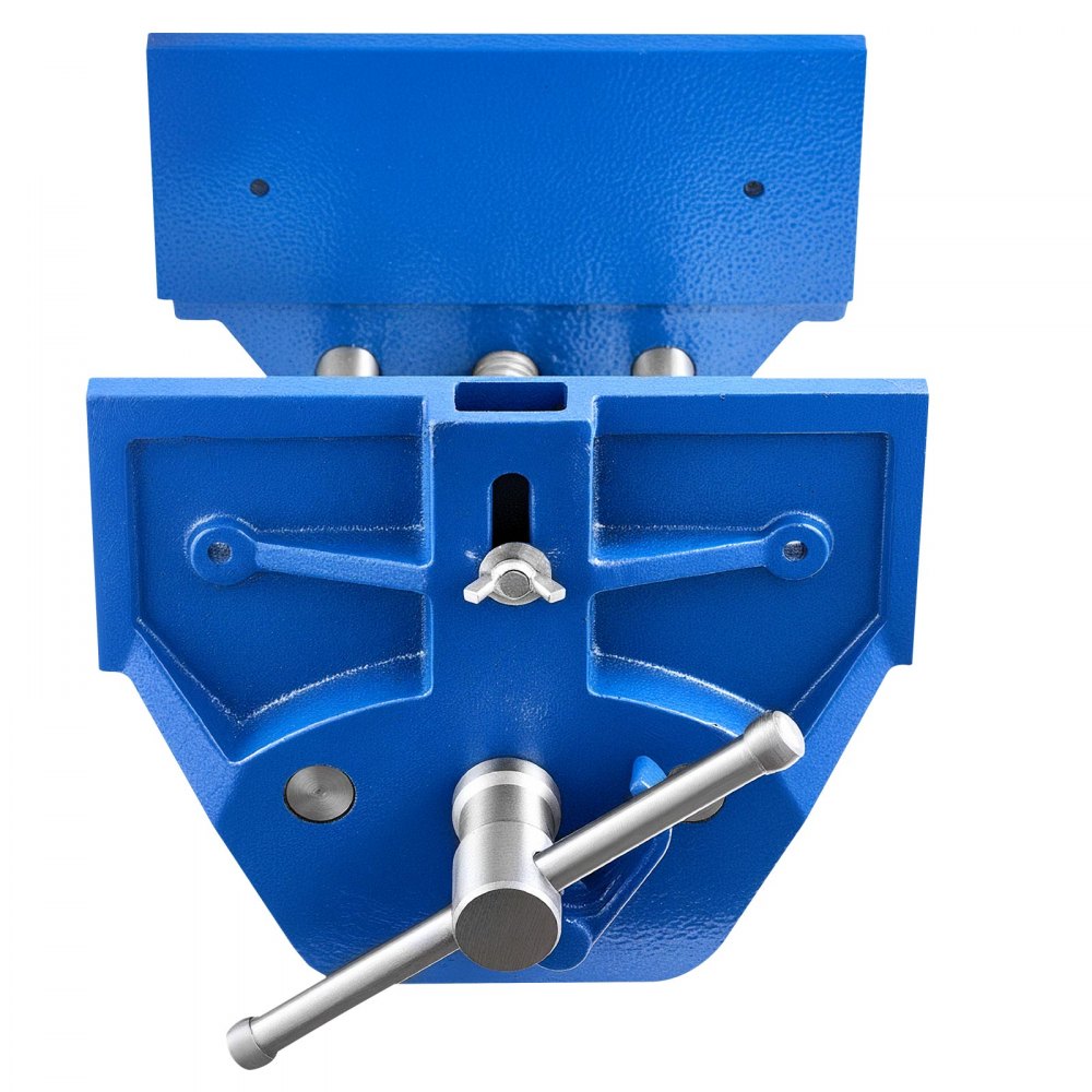 VEVOR Woodworking Vise, 9 Inch Jaw Width, Quick Release Wood Bench Vise, 10.2 Inch Max Jaw Opening, Heavy-duty Cast Iron Construction, Adjustable Front Stop, Workbench Vice, for Woodworking Drilling