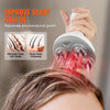 VEVOR Electric Scalp Massager, Rechargeable Head Massager Hair Growth, IPX7 Waterproof | Portable Kneading Scalp Scratcher with 8 Removable Massage Head for Stress Relief, Deep Clean, Gift for Mom/Dad
