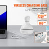 VEVOR Electric Scalp Massager, Rechargeable Head Massager Hair Growth, IPX7 Waterproof | Portable Kneading Scalp Scratcher with 8 Removable Massage Head for Stress Relief, Deep Clean, Gift for Mom/Dad