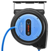 VEVOR 40FT Retractable Extension Cord Reel, Damped Slow Retraction System, 10AWG/3C Heavy Duty Power Cord 2500W, 4 Outlets, 20A Circuit Breaker, Ceiling/Wall Mount for Garage/Shop, ETL Listed, Blue