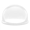 VEVOR Cotton Candy Machine Cover, Transparent Acrylic Dome Bubble Shield, Cotton Candy Machine Bubble Shield Compatible with 20.5in Cottons Candies Machines Bowl for Party, Shops, Bottom Groove Design