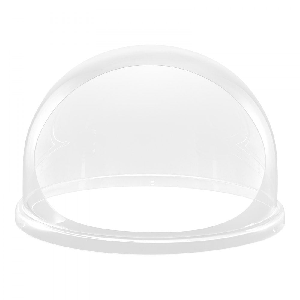 VEVOR Cotton Candy Machine Cover, Transparent Acrylic Dome Bubble Shield, Cotton Candy Machine Bubble Shield Compatible with 20.5in Cottons Candies Machines Bowl for Party, Shops, Bottom Groove Design