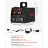 VEVOR 135A MIG Welder, 3-in-1 Lift TIG/Gasless Flux Core/Stick MIG Welding, 110V Synergic Multi-Process Mig Welder Machine with IGBT Inverter, Portable for Metal Fabrication, Home Repair & DIY Project