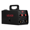 VEVOR 135A MIG Welder, 3-in-1 Lift TIG/Gasless Flux Core/Stick MIG Welding, 110V Synergic Multi-Process Mig Welder Machine with IGBT Inverter, Portable for Metal Fabrication, Home Repair & DIY Project