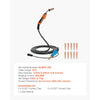 VEVOR 250A MIG Welding Gun with 15FT Cable, Replacement for Miller MDX-250 - with 11PCS Mig Welding Contact Tips