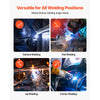 VEVOR Solid MIG Welding Wire, ER70S-6 0.023-inch 10 LBS, Low Spatter Mild Steel Welding Wire with High Deoxidizers for All-Position Gas Shielded Welding