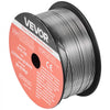 VEVOR Flux Core MIG Welding Wire, E71T-GS 0.035-inch 2 LBS, Gasless Mild Steel Welding Wire with Low Spatter for All Position Arc Welding, Self-Shielded for Outdoor Use (Pack of 3 Rolls)