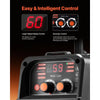 VEVOR MIG Welder, 130Amp Synergic Mig Welding Machine, 3-in-1 Flux Core MIG/Stick/Lift TIG Multi-Process Welder Machine, 110V Portable Mig Welder with IGBT Inverter Technology & Digital Display Screen