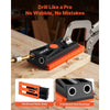VEVOR Pocket Hole Jig Kit, 1/2 to 1-1/2 in Adjustable, Mini Jig Pocket Hole System with Step Drill, Hex Wrench, Drill Stop Ring, Square Drive Bit, and Screws, Reinforced Nylon Frame, for Woodworking
