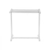 VEVOR Towel Rack, 5 Bars Outdoor PVC Towel Holder, Floor Standing Pool Towel Hanger Stand with Clips, Bag & Hook, Outdoor Indoor Quilt Drying Rack Organizer, Ideal for Poolside, Bathroom, Spa, White