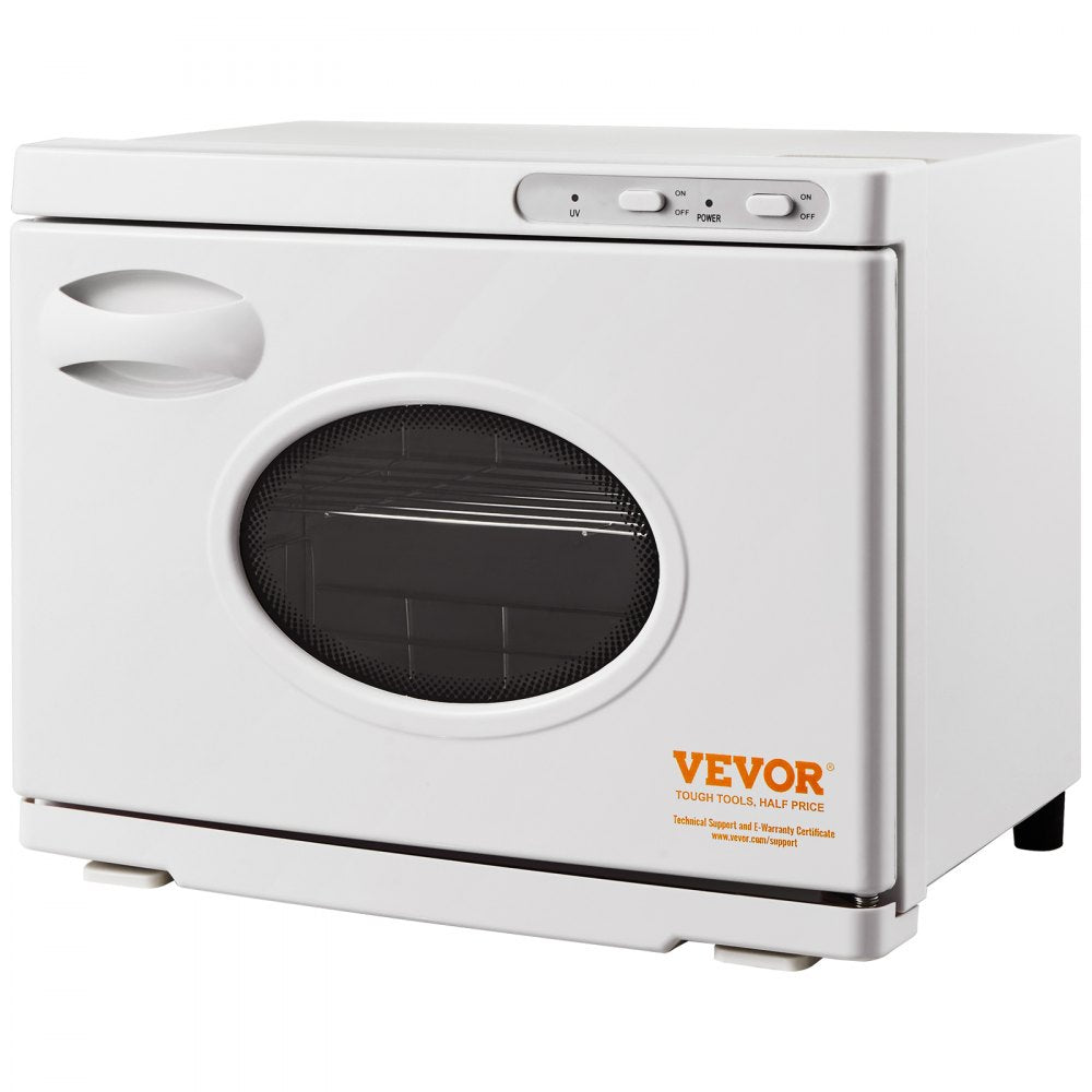 VEVOR Hot Towel Warmer，23L Large Capacity Spa Hot Towel Warmers with See Through Window, 2 Stainless Steel Racks, Holds up 50-60 Towels, 2-in-1 All-round Heating for Facials, SPA, Massage, Salon
