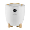 VEVOR Towel Warmers for Bathroom 12L Heated Towel Bucket with LED Display, Rapid Heating, 4 Adjustable Timer for 15/30/45/60 Min, Auto Shut Off, Fits Towels, Blankets, Bathrobes, for Women, White