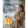 VEVOR Towel Warmers for Bathroom, 25 L Towel Warmer Bucket with Auto Shut Off for Spa Fits up to 5 Oversized Bath Towels, Blankets, Clothes, Bathrobes, PJ's and More