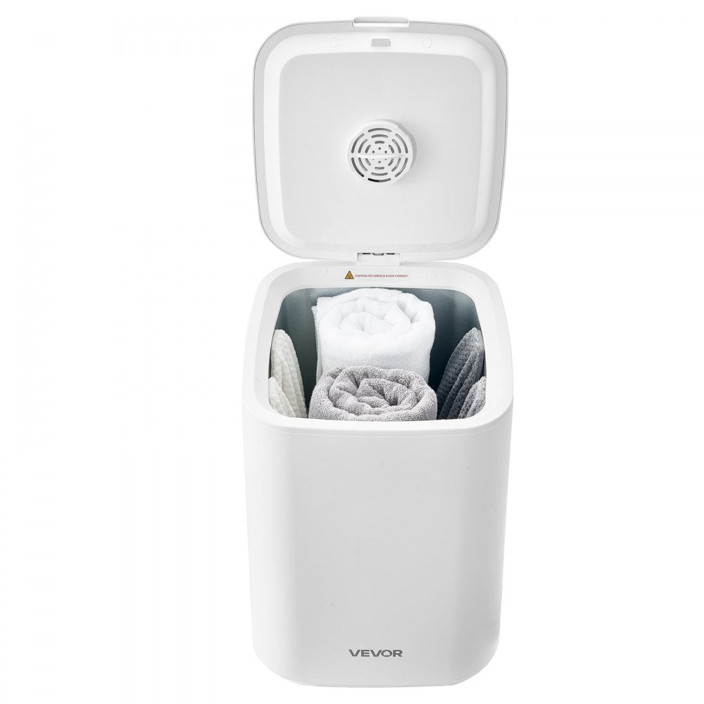 VEVOR Towel Warmers for Bathroom, Towel Warmer Bucket with Child Lock & High-Temp Indicator & 24H Delay Timer & Auto Shut Off Fits up to 4 Oversized Bath Towels, Blankets, Clothes, Bathrobes and More