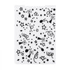 VEVOR Embossing Folders, 15 Pieces, 4.13 x 5.83 in, Background Embossed Plates for VEVOR Die Cutting and Embossing Machine, PP Plastic Embossed Stencil Template for Scrapbooking and Card Making