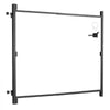 VEVOR Gate Building Kit, Fits 36 to 60 in Wide Openings, Up from 6 to 7 ft High Fence, Adjustable Gate Building Kit, Anti Sag Full Gate Frame Kit with Latch Lock and Screws, for Wooden Fence, Iron