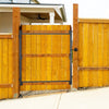 VEVOR Gate Building Kit, Fits 60 to 96 in Wide Openings, Up from 4 to 5 ft High Fence, Adjustable Gate Building Kit, Anti Sag Full Gate Frame Kit with Latch Lock and Screws, for Wooden Fence, Iron
