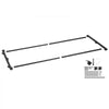 VEVOR Gate Building Kit, Fits 60 to 96 in Wide Openings, Up from 4 to 5 ft High Fence, Adjustable Gate Building Kit, Anti Sag Full Gate Frame Kit with Latch Lock and Screws, for Wooden Fence, Iron