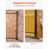 VEVOR Gate Building Kit, Fits 60 to 96 in Wide Openings, Up from 6 to 7 ft High Fence, Adjustable Gate Building Kit, Anti Sag Full Gate Frame Kit with Latch Lock, Screw, for Wooden Fence, Iron, Black